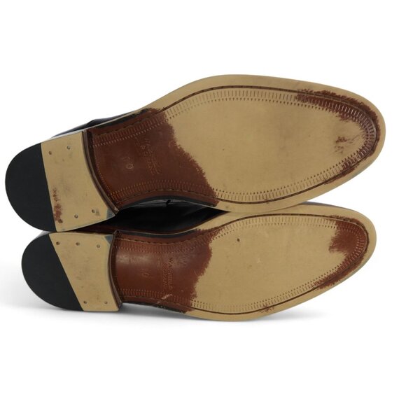 Warfield & Grand Fremont Cap Toe Leather Oxfords Men's 10 Black - Picture 8 of 12